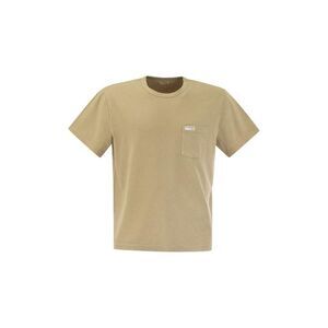 FAY Men's Cotton Jersey Pocket T-Shirt Men CREAM T-Shirts